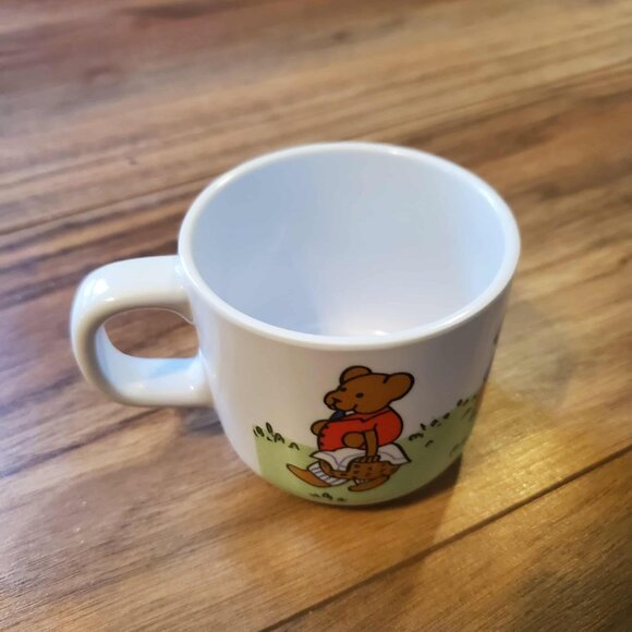 Vintage The Bear House 5-Piece Child’s Dinnerware Set Toddler Melamine - Picture 3 of 9